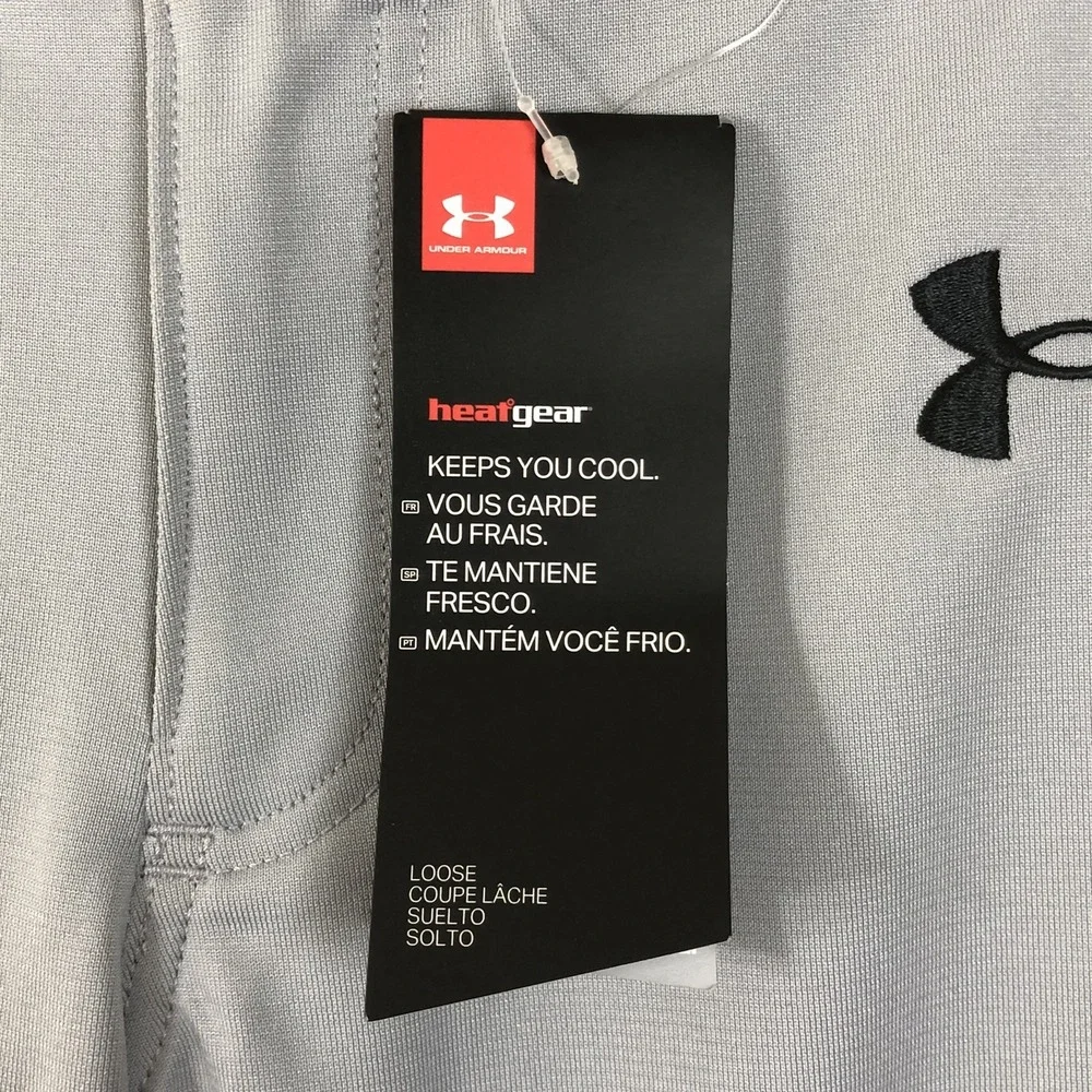 Under Armour Loose Fit HeatGear Sample Baseball Pants Youth Boys M Gray NWT
